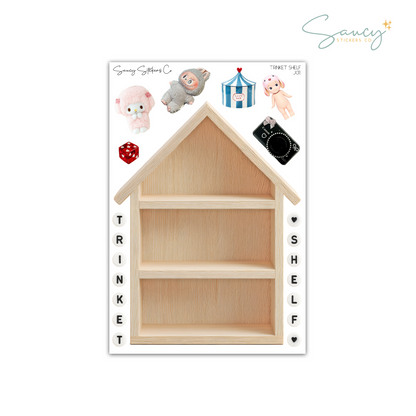 Trinket Shelf • Journaling Stickers