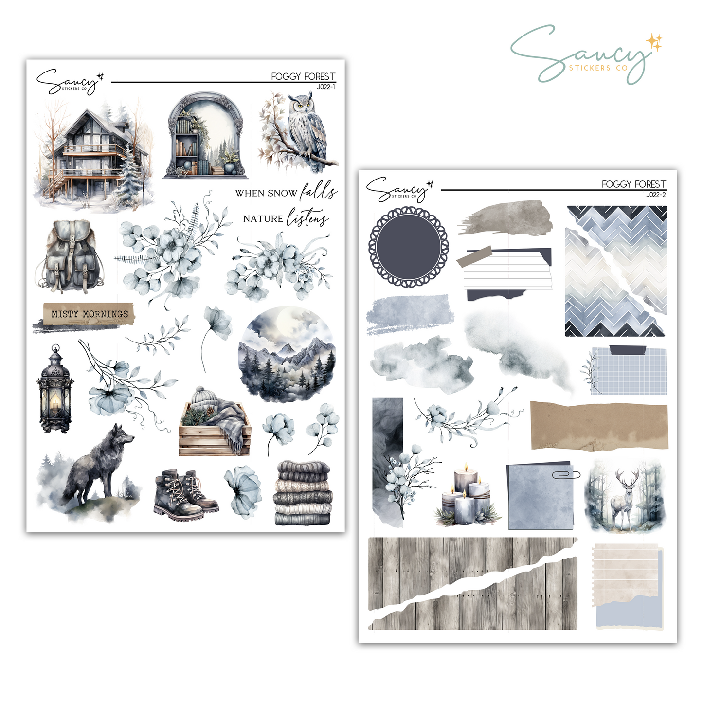 Foggy Forest | Journaling Kit