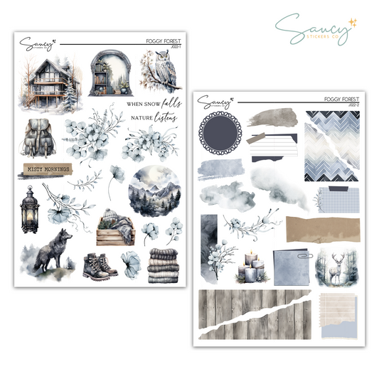 Foggy Forest | Journaling Kit