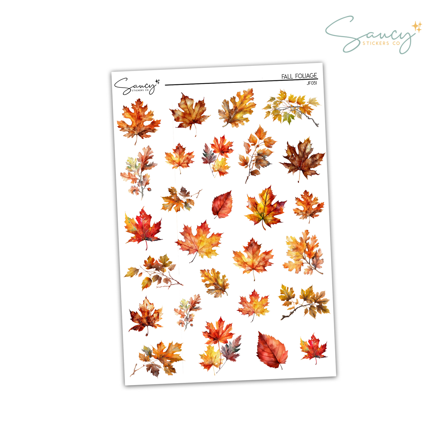 Fall Foliage | Journaling Stickers