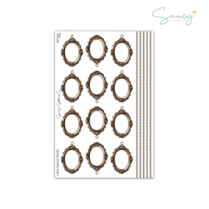 Large Dangle Frames
