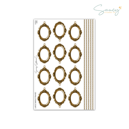Large Dangle Frames