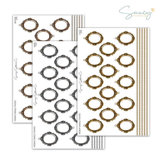 Medium Dangle Frames