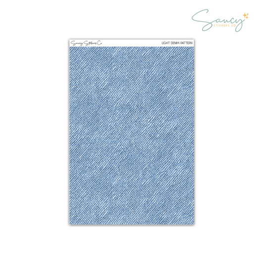 Light Denim • Pattern