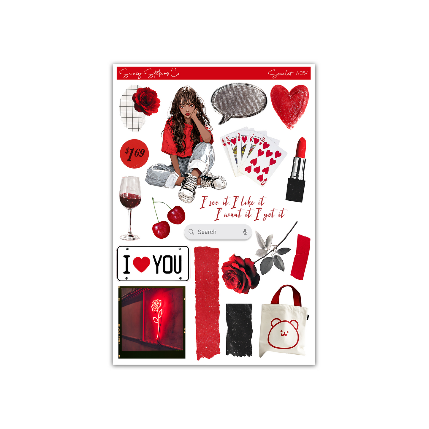 Scarlet • Journaling Kit