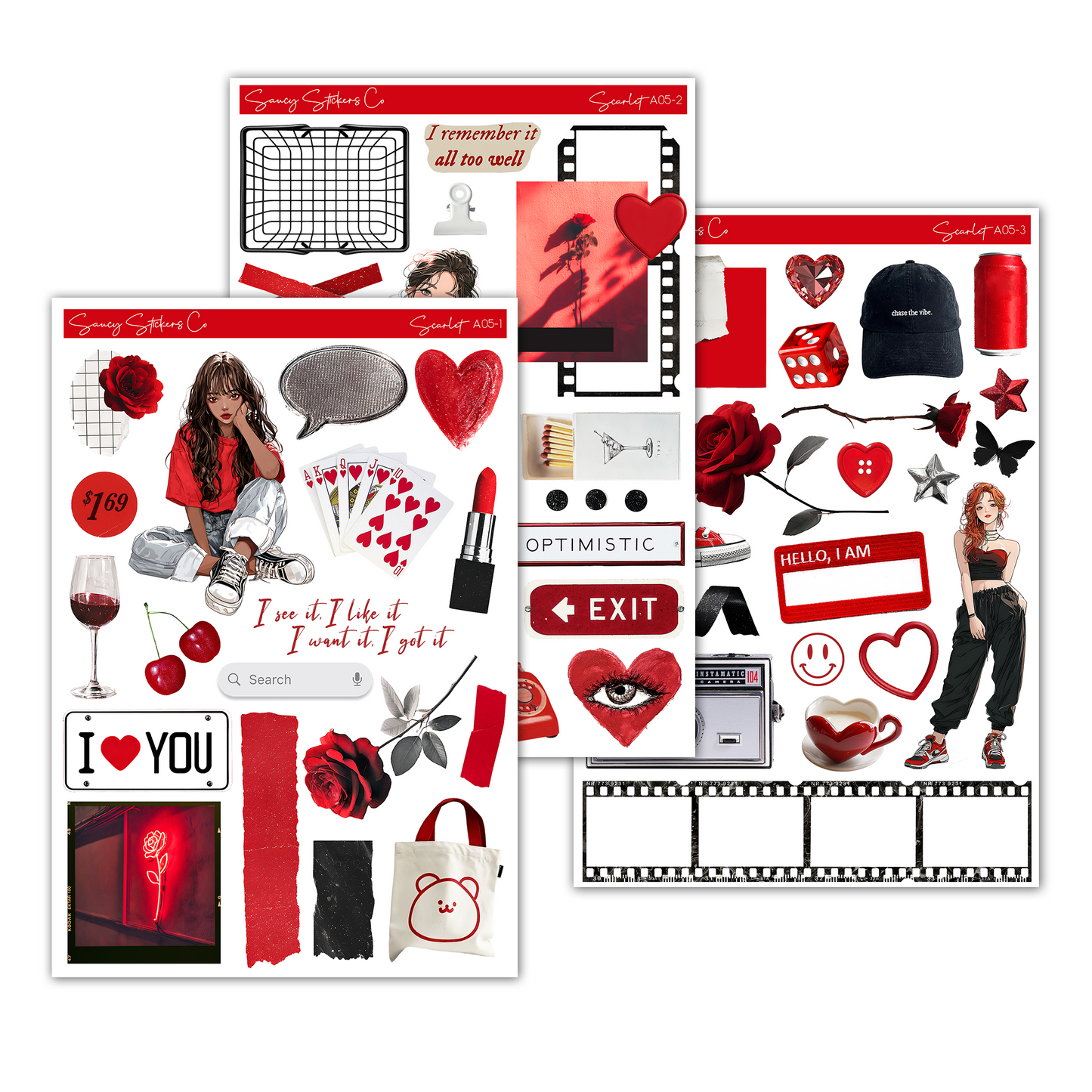 Scarlet • Journaling Kit