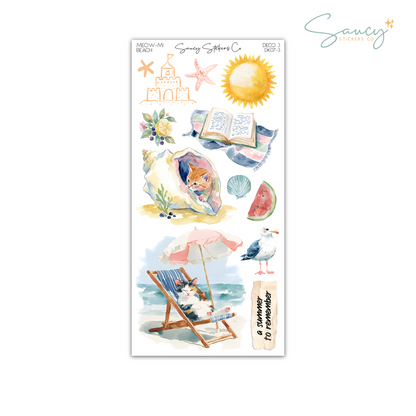 Meow-mi Beach  • Decorative Kit