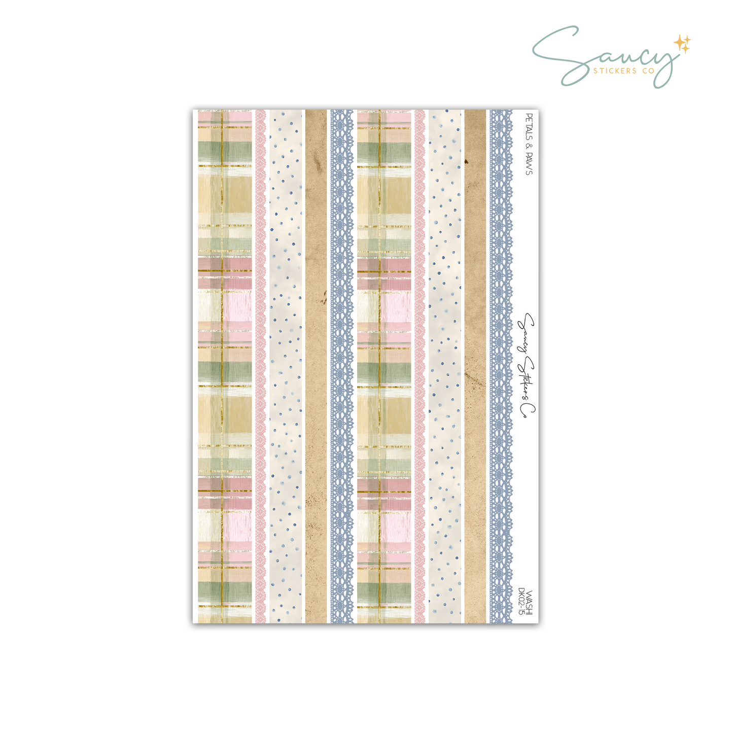 Petals & Paws • Washi