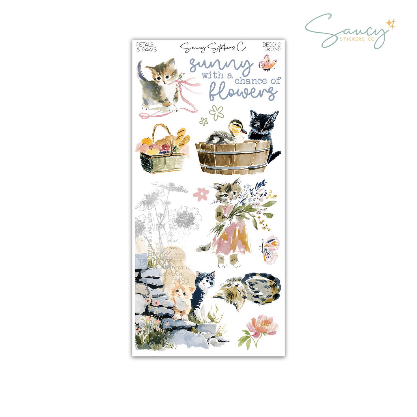 Petals & Paws • Decorative Kit
