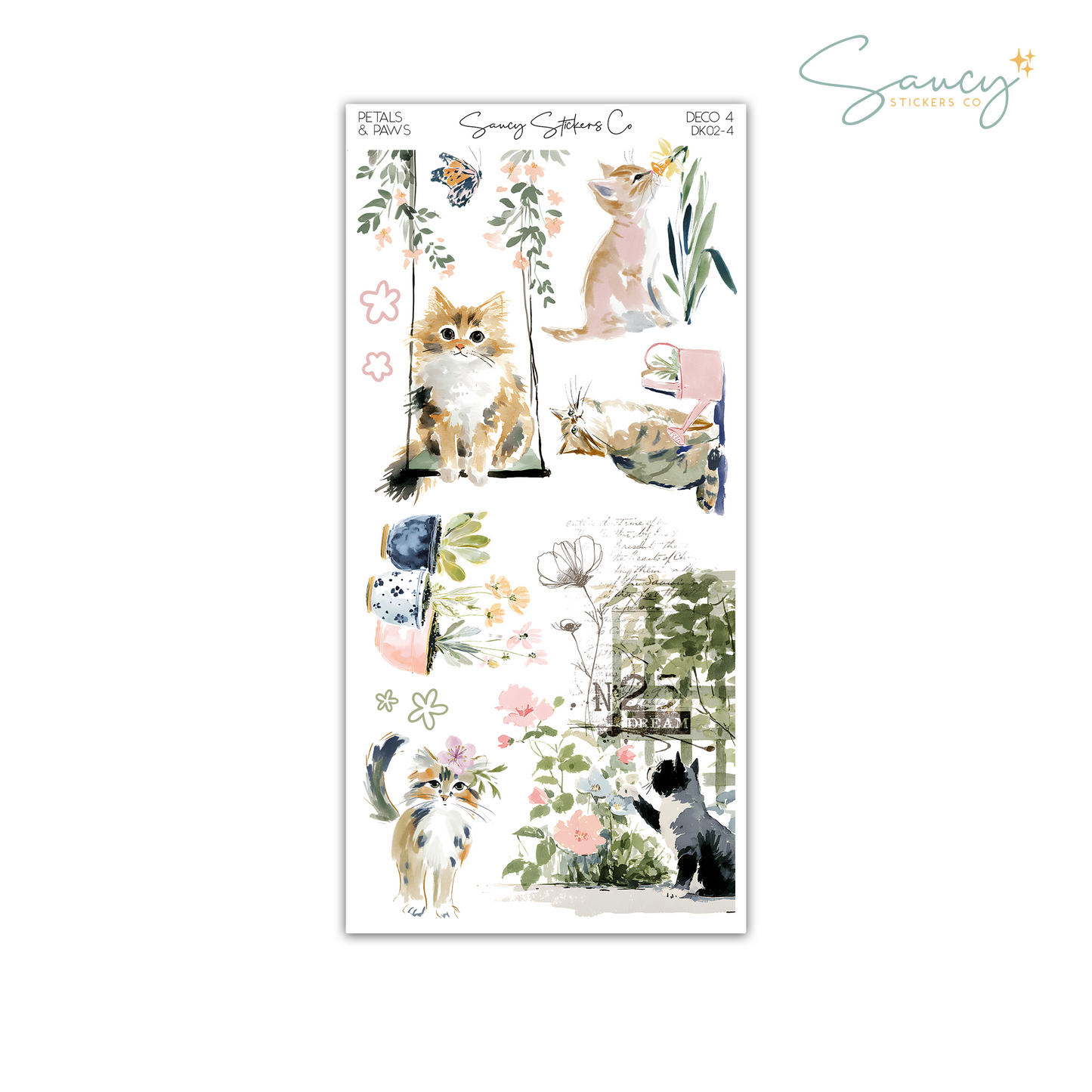 Petals & Paws • Decorative Kit