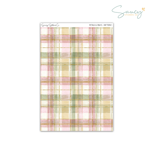 Petals & Paws • Pattern 1