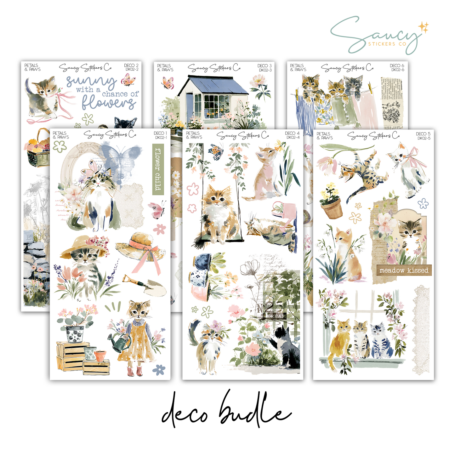 Petals & Paws • Decorative Kit