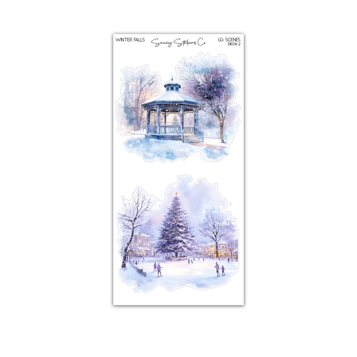 Winter Falls / December Decorative Kit