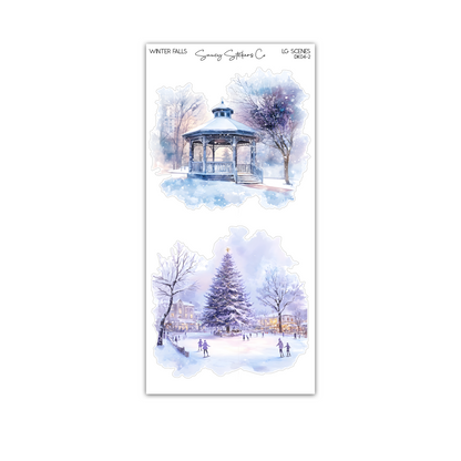 Winter Falls / December 2024 Decorative Kit
