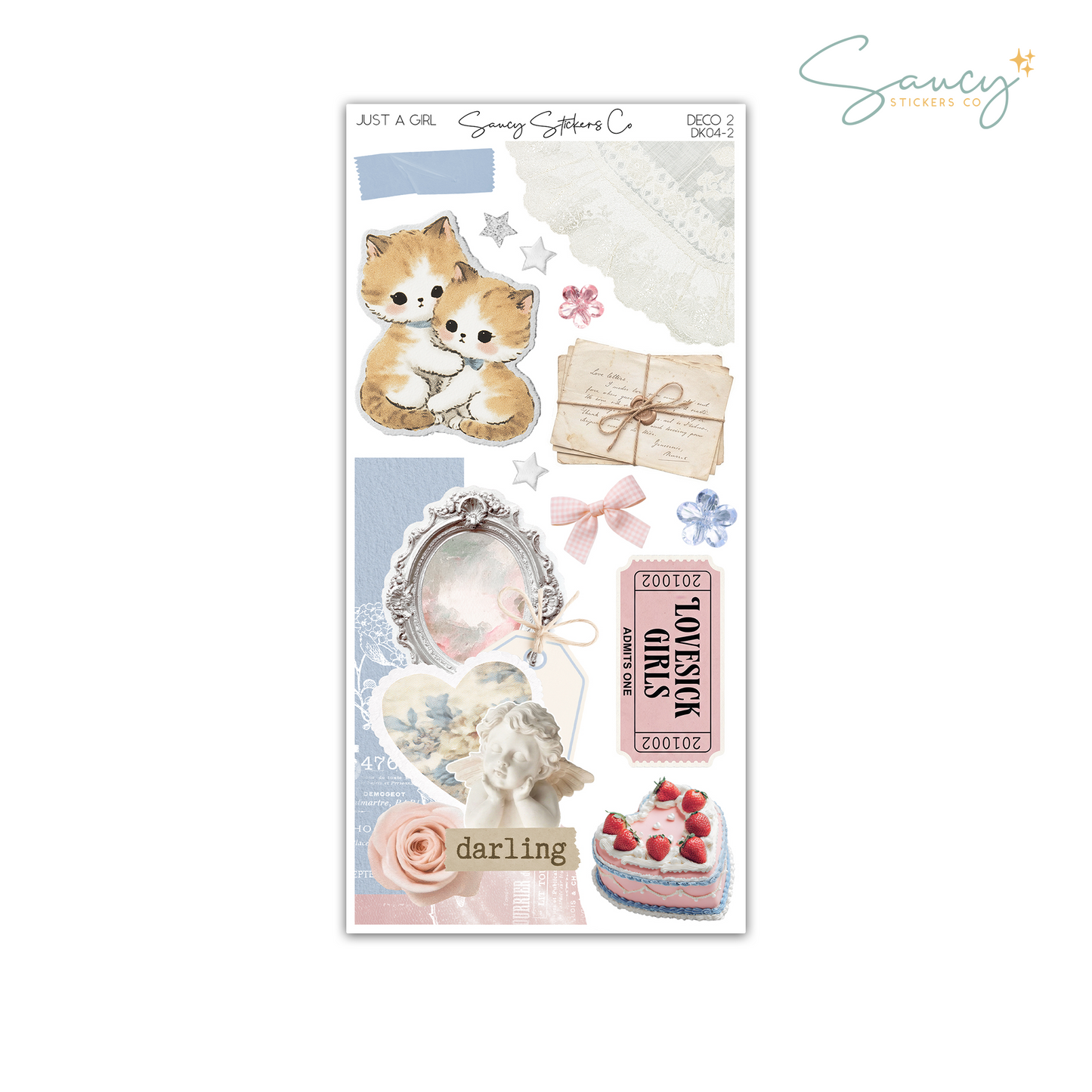 Just A Girl • Decorative Kit