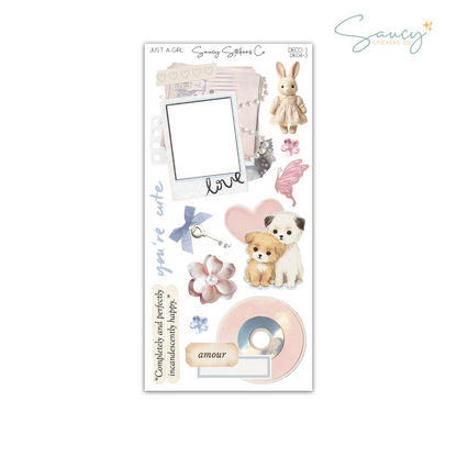 Just A Girl • Decorative Kit