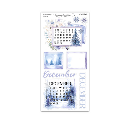 Winter Falls / December 2024 Decorative Kit