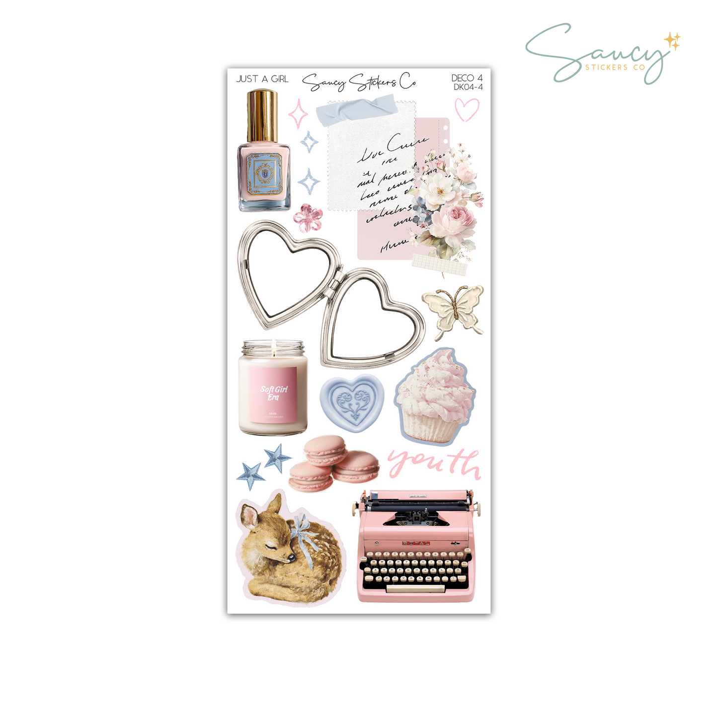 Just A Girl • Decorative Kit