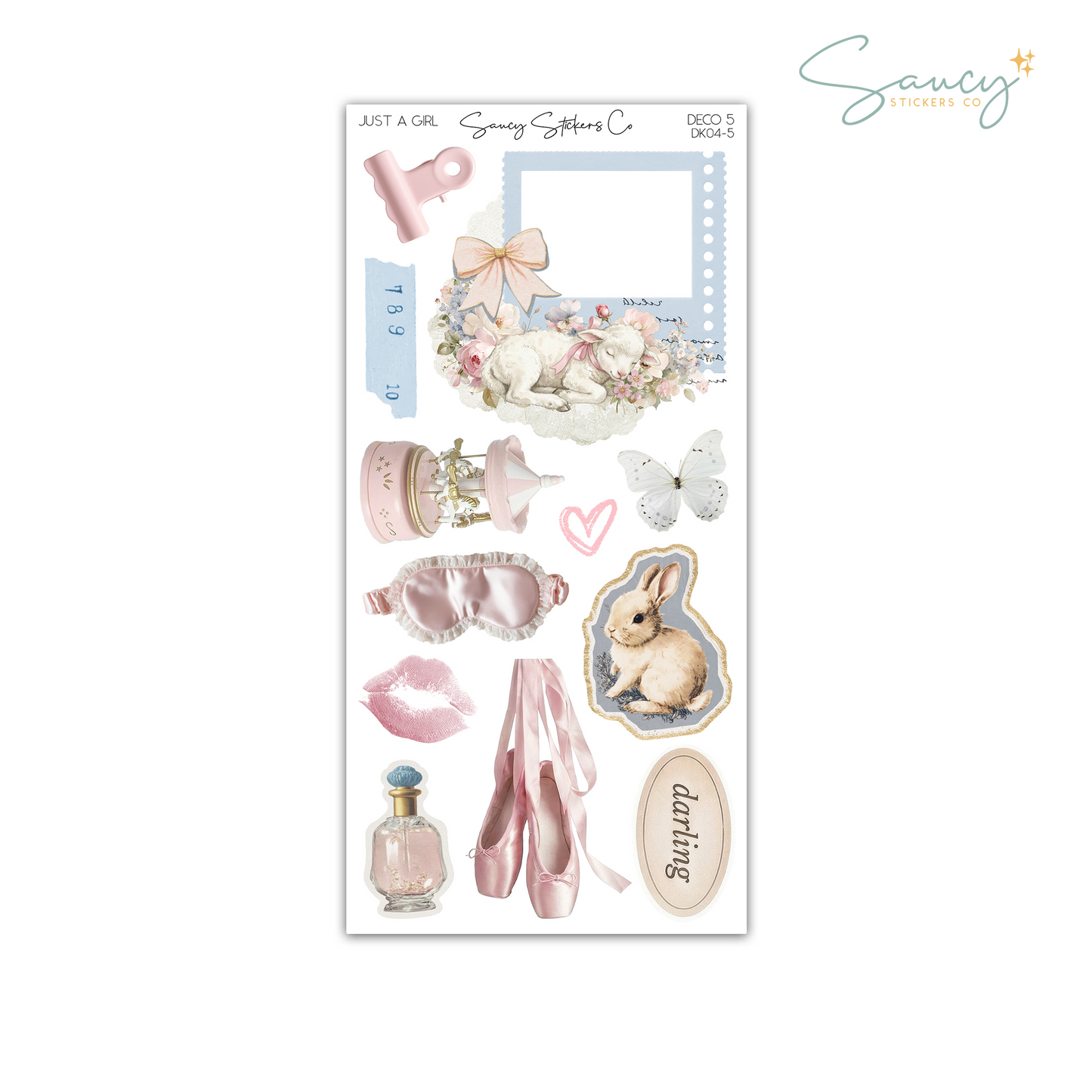 Just A Girl • Decorative Kit