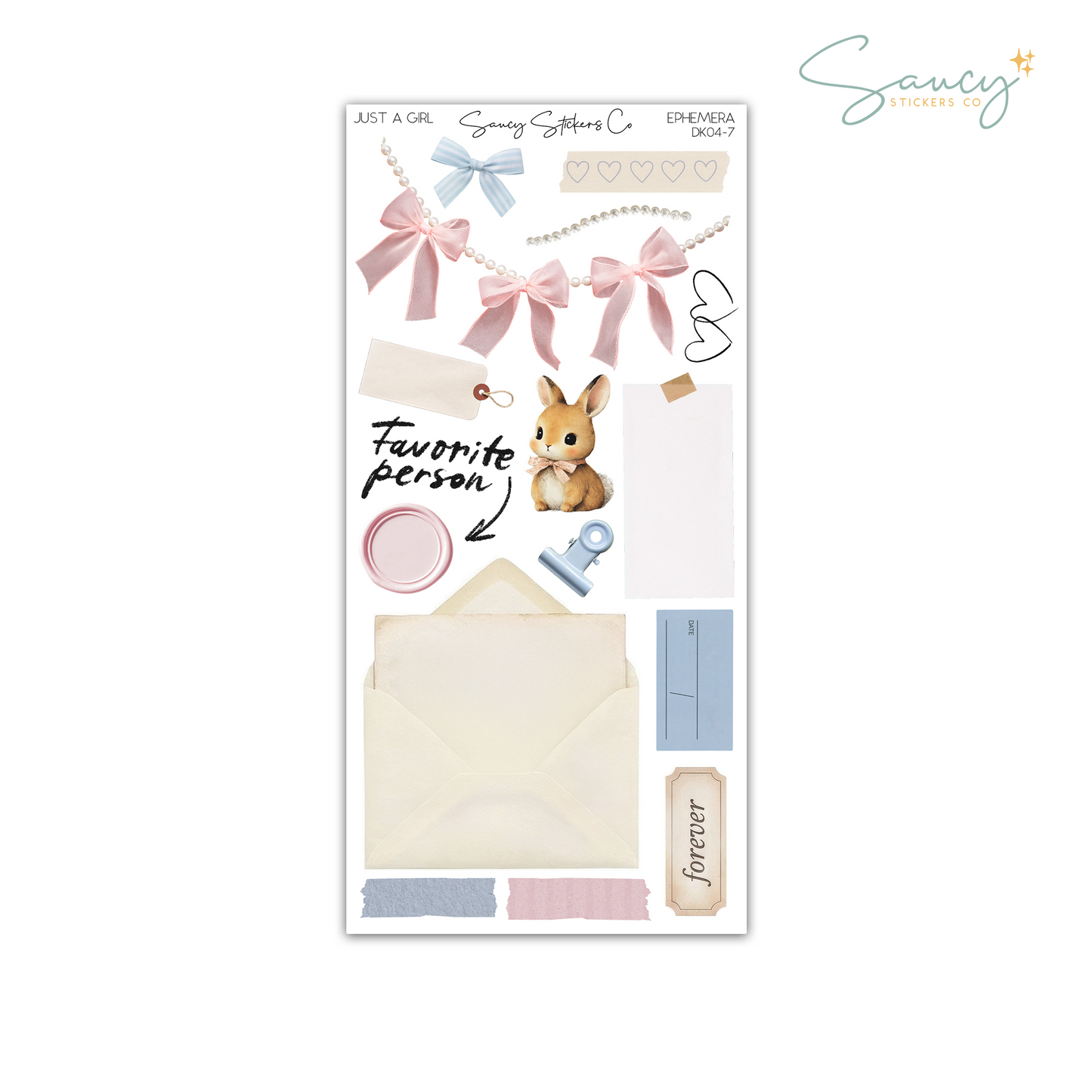 Just A Girl • Decorative Kit