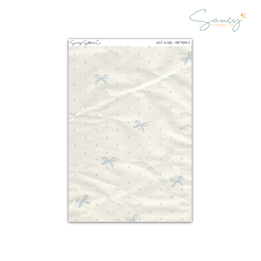 Just A Girl • Pattern 2