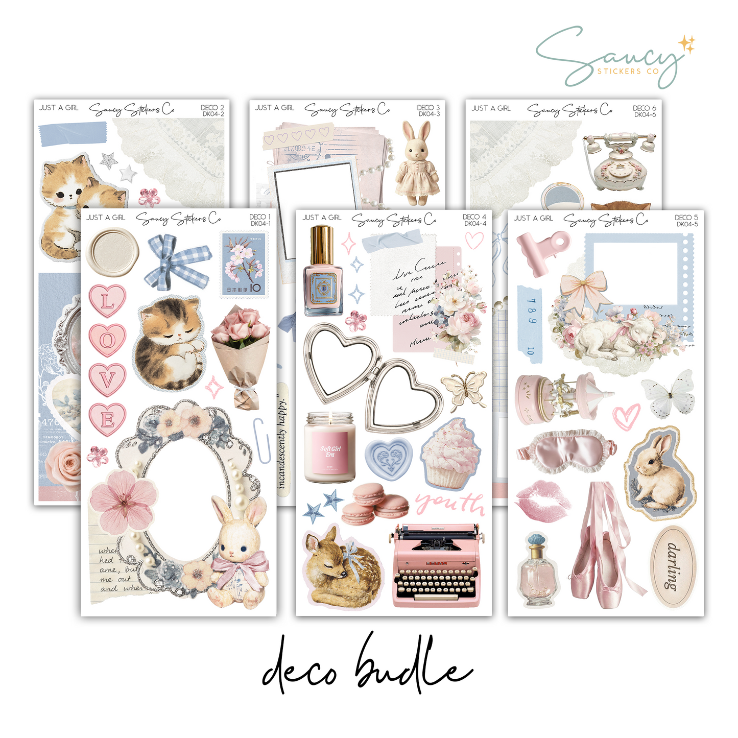 Just A Girl • Decorative Kit