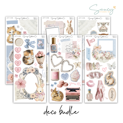 Just A Girl • Decorative Kit