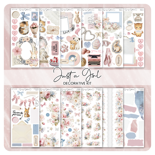 Just A Girl • Decorative Kit