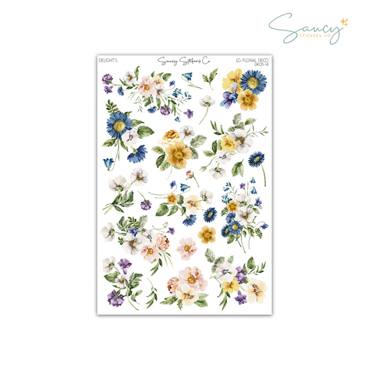 Delights • Large Floral Deco