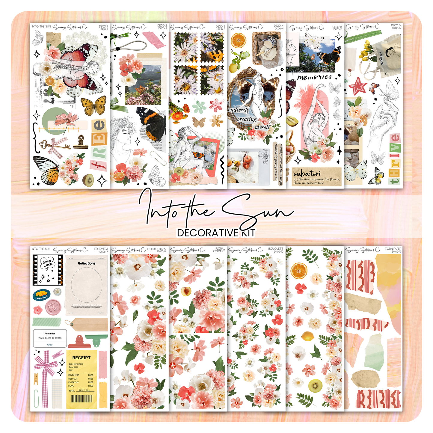 Into the Sun  • Decorative Kit