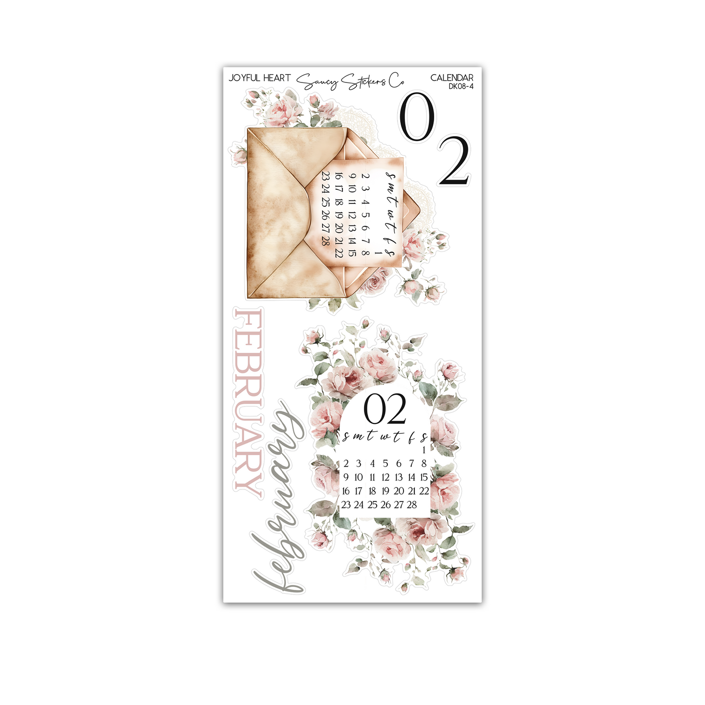 Joyful Heart / February Decorative Kit