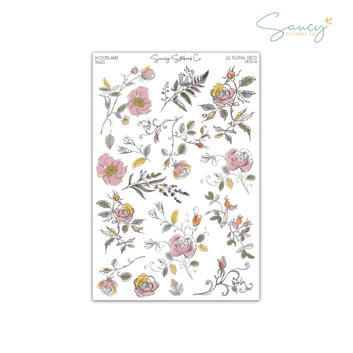 Woodland Tales • Large Floral Deco