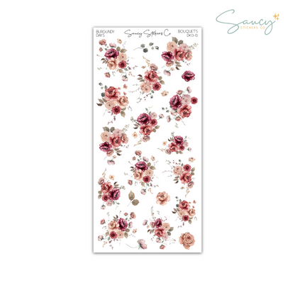 Burgundy Days • Decorative Kit