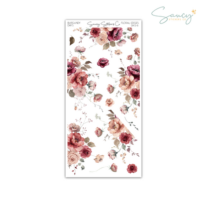 Burgundy Days • Decorative Kit