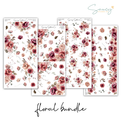 Burgundy Days • Decorative Kit