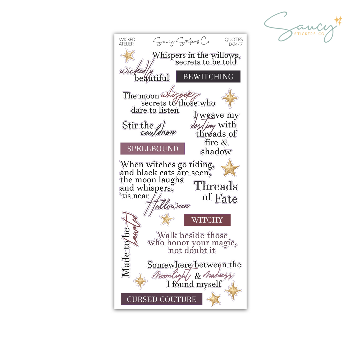 Wicked Atelier • Quotes
