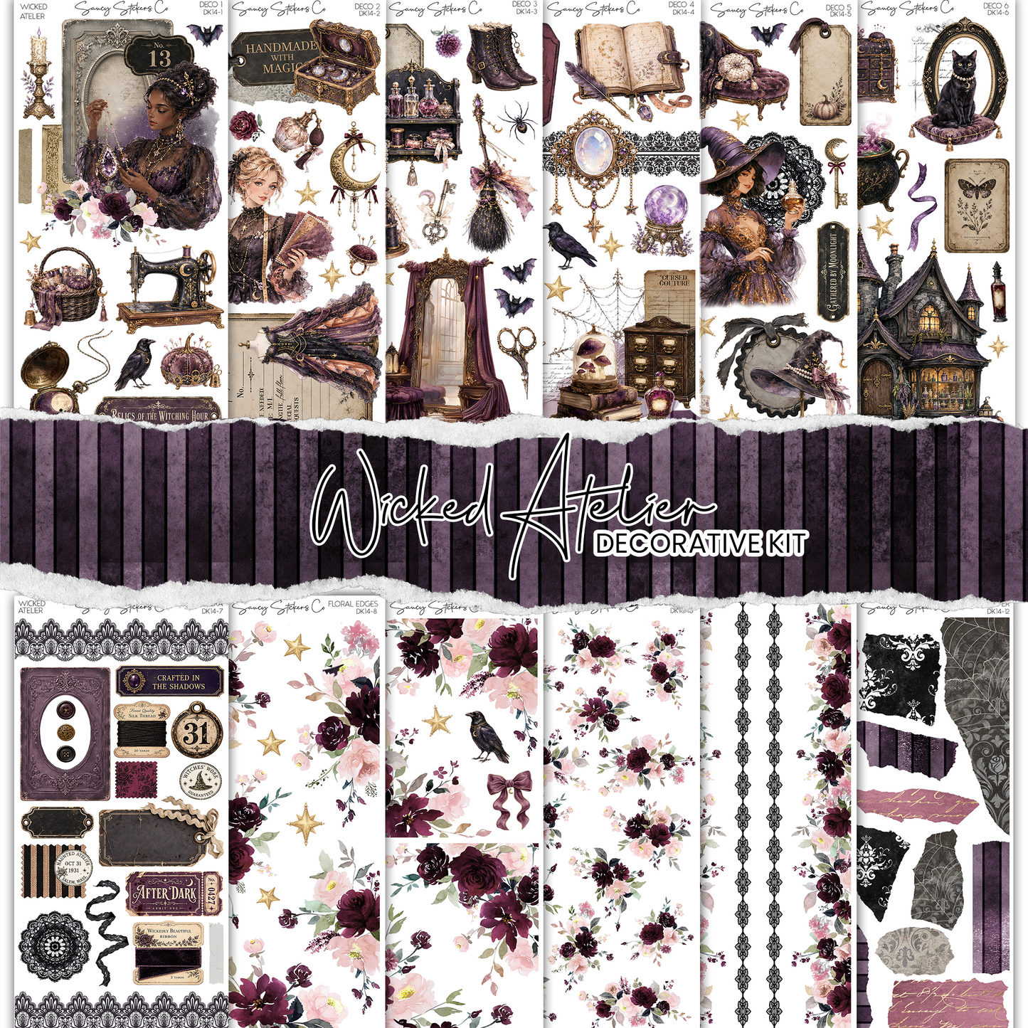 Wicked Atelier • Decorative Kit