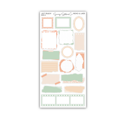 Just Peachy • Decorative Kit