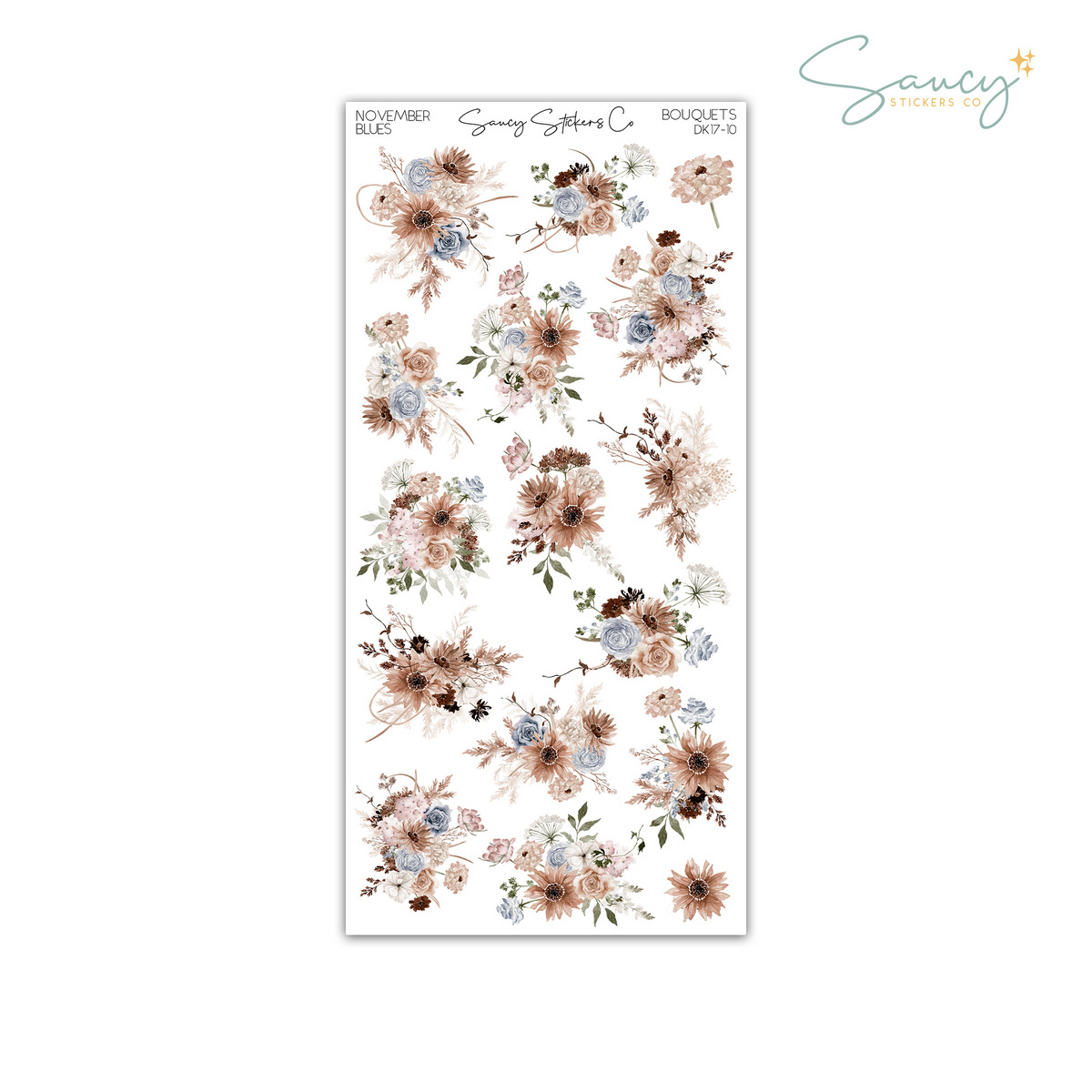 November Blues • Decorative Kit