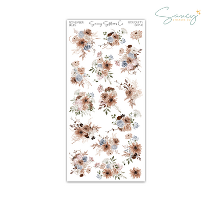 November Blues • Decorative Kit