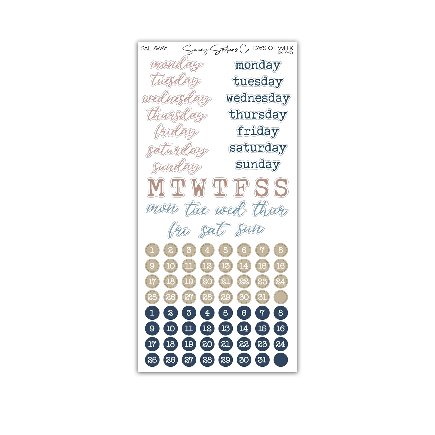 Sail Away • Decorative Kit