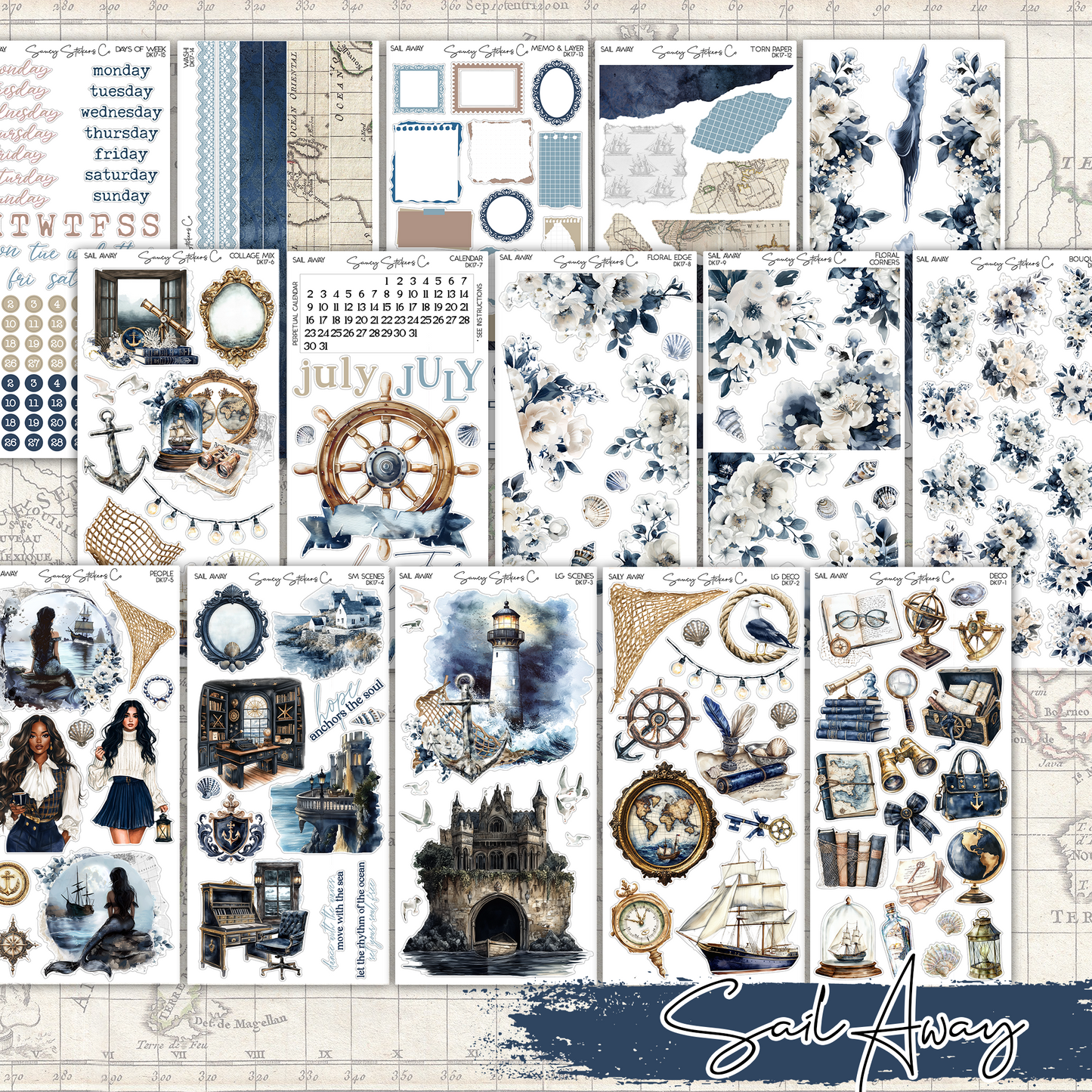Sail Away • Decorative Kit
