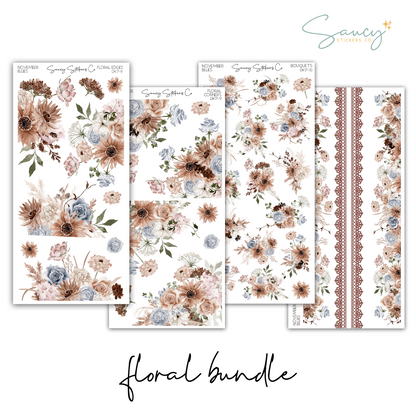 November Blues • Decorative Kit