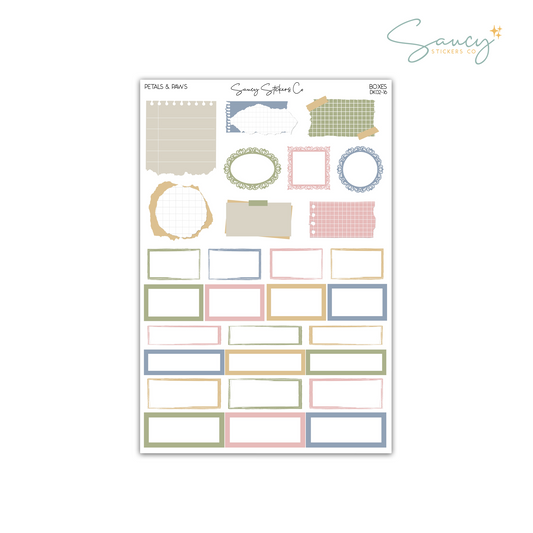 Petals & Paws • Boxes