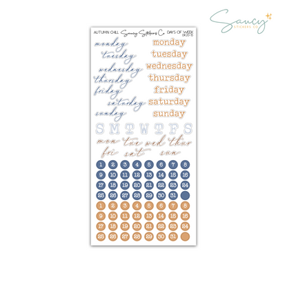 Autumn Chill • Decorative Kit