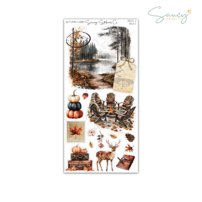 Autumn Cabin • Decorative Kit