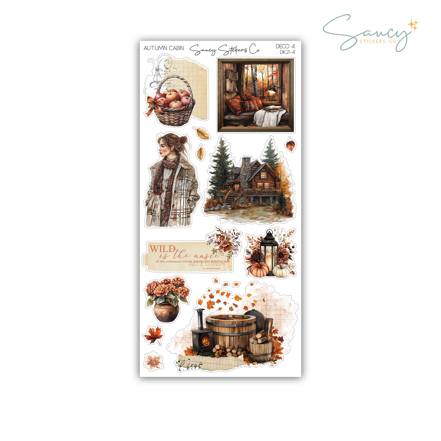 Autumn Cabin • Decorative Kit