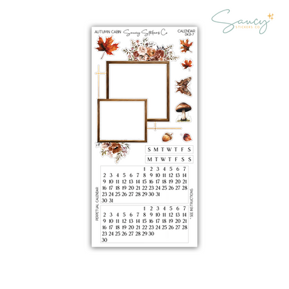 Autumn Cabin • Decorative Kit