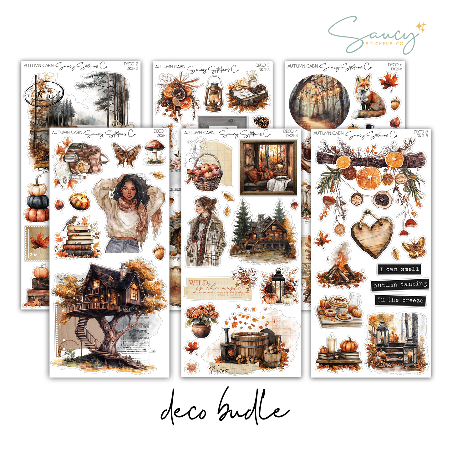 Autumn Cabin • Decorative Kit