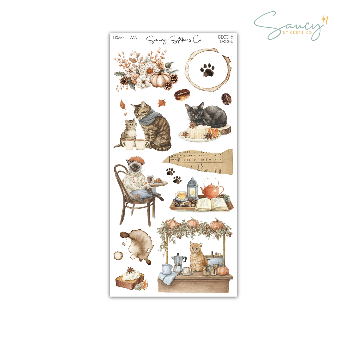 Paw-tumn • Decorative Kit